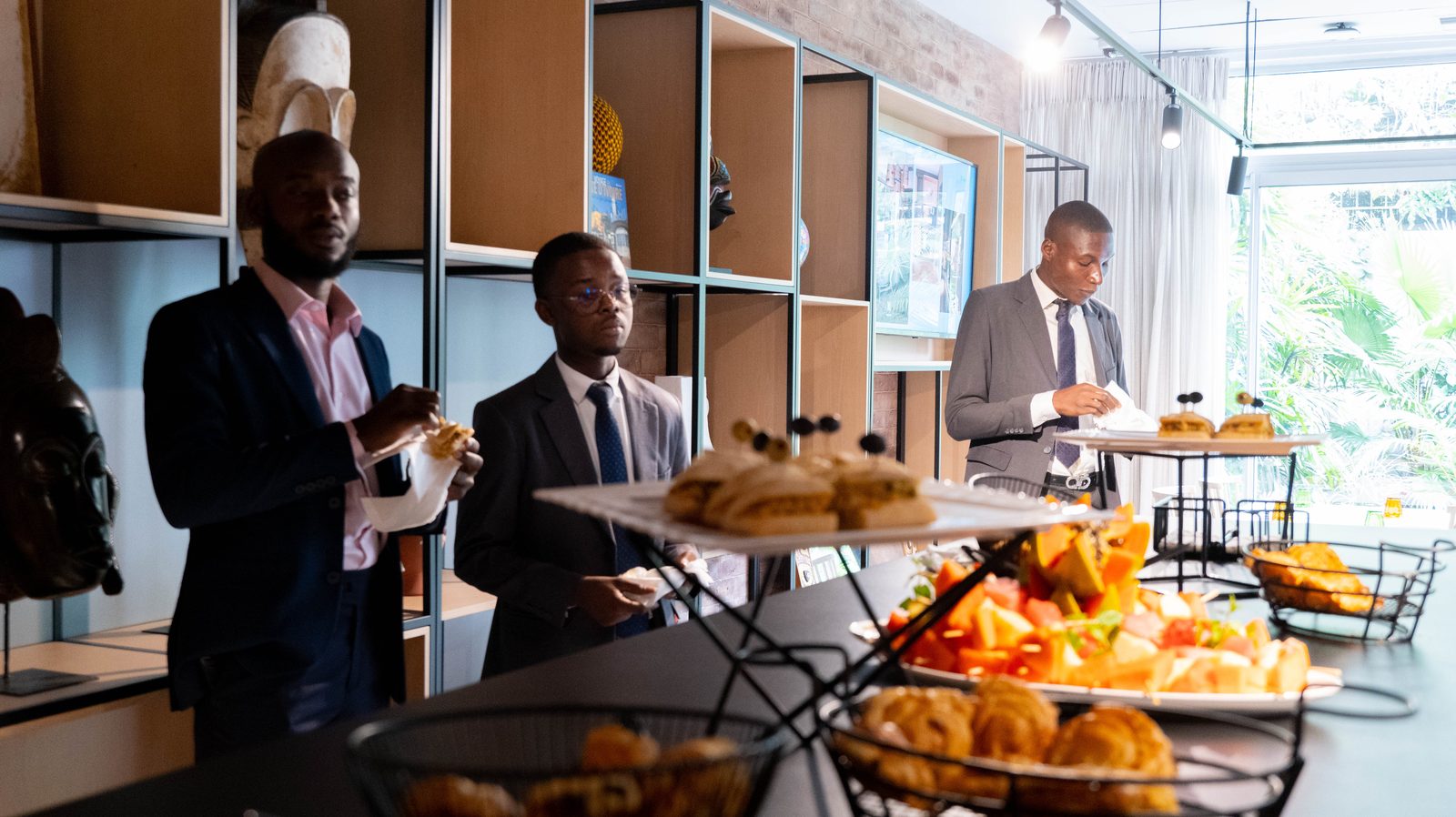 Pause-café et networking entre participants